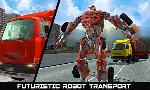 Robot Truck transportu samocho screenshot 2