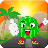 Watermelon Run 3D icon