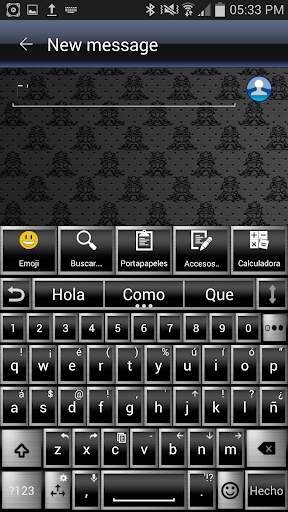 THEME AI TYPE SILVER BLACK screenshot 5