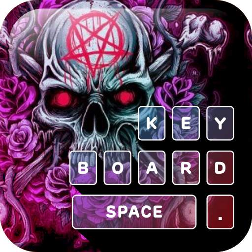 Keyboard Themes Zombie Skull 1.0