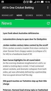 All In One Cricket Betting screenshot 4