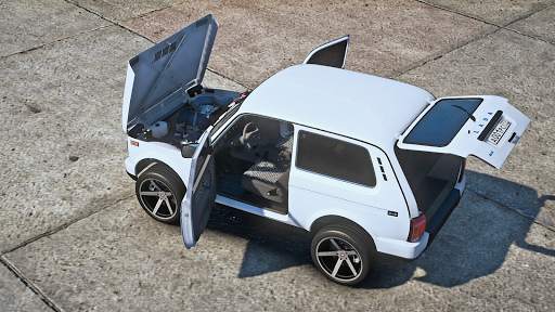 Lada Niva City Driving Simulator screenshot 1