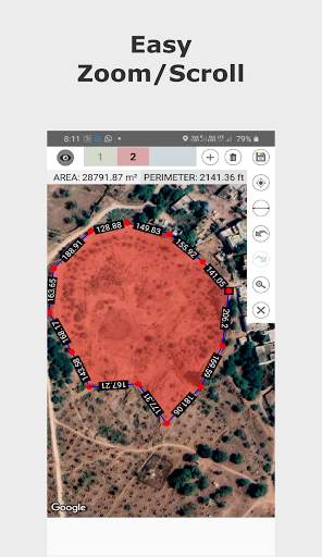 Easy Area : Land Area Measure screenshot 2