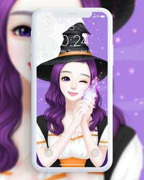 Cute Laurra Girl Wallpaper screenshot 4