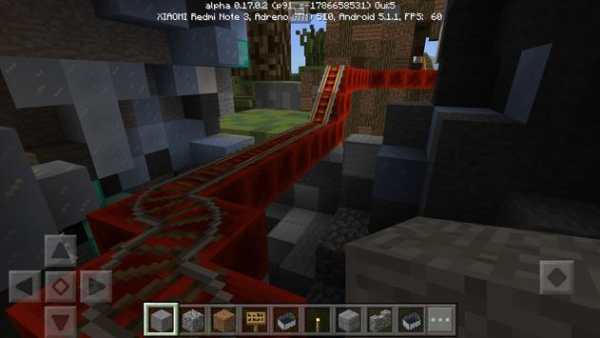 Rollercoaster map.Minecraft PE screenshot 8