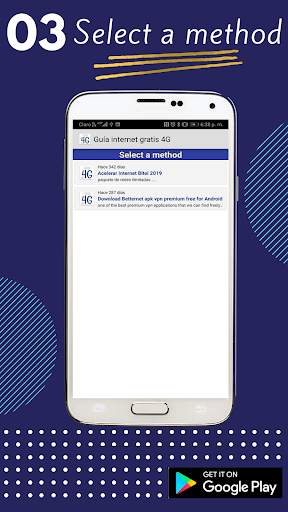Free 4G internet guide screenshot 3