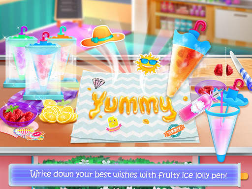 Ice Cream Lollipop Maker - Cook & Make Food Games screenshot 4