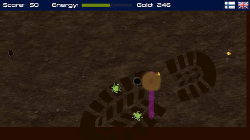 Wormie worm game screenshot 4