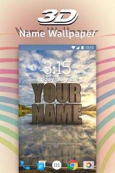 3D My Name Live Wallpaper screenshot 5