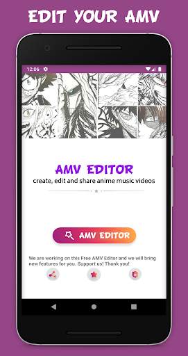 AMV Editor - Create&Edit Your Anime Music Videos screenshot 1