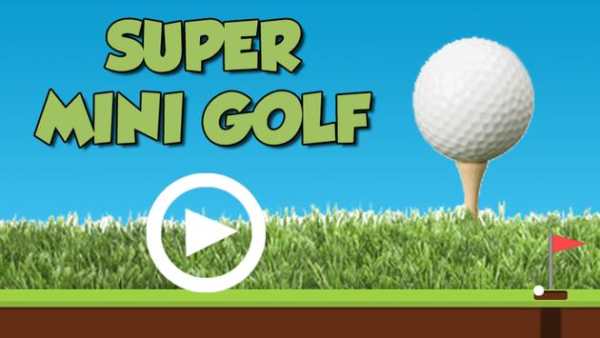 Super Mini Golf screenshot 1