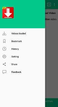 Video Downloader 2018: Download Video 3 تصوير الشاشة