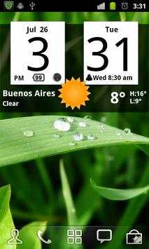 FlipClock Nice Clean screenshot 1