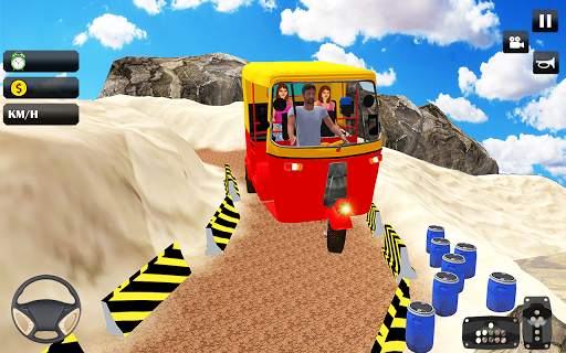 New Tuk Tuk Auto Rickshaw Driver 2020 🛺 Taxi game screenshot 8
