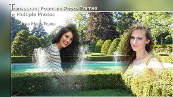 Transparent Fountain Photo Frames - Multiple Photo screenshot 5