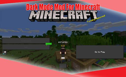 Dark Mode Mod For Minecraft screenshot 2