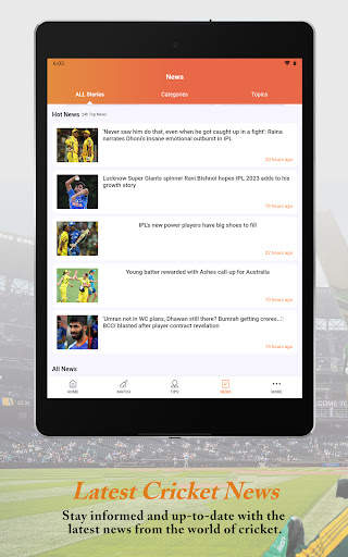 AllCric Live Line Score App screenshot 12