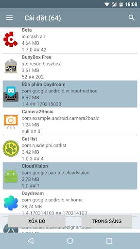 Trình quản lý ứng dụng hệ thống screenshot 3