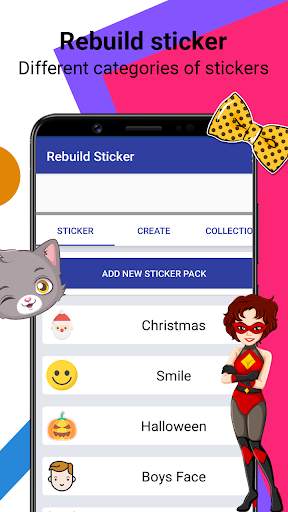 Sticker Store Create New Stickers for WhatsApp screenshot 2