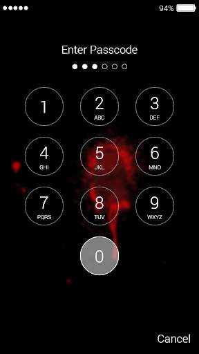 Blood Lock Screen screenshot 3