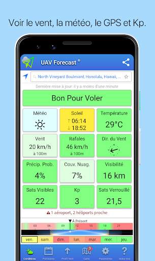 UAV Forecast pour Drones screenshot 1