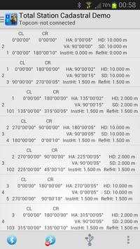 Total Station Cadastral Demo screenshot 2