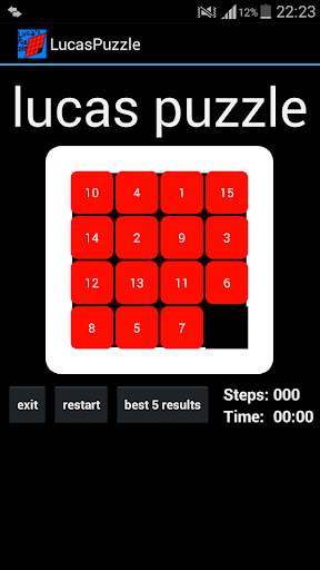 LUCAS PUZZLE screenshot 1