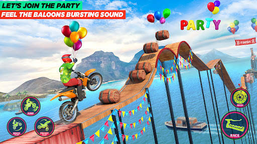Bike Race 3D: Bike Stunt Games screenshot 2