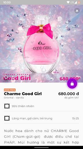 Charme screenshot 1