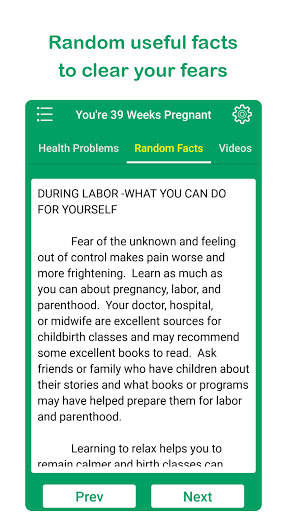 Pregnancy Tracker App (Due Date Calculator) screenshot 14