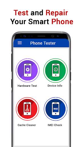 Phone tester – Test my mobile & Diagnose Android screenshot 1