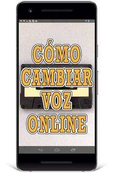 Cambiar Voz Tutorial screenshot 5
