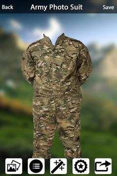 Soldier Photo Suit : Army Suit screenshot 2