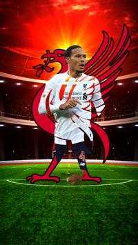 Virgil van Dijk Wallpaper 4K скриншот 1