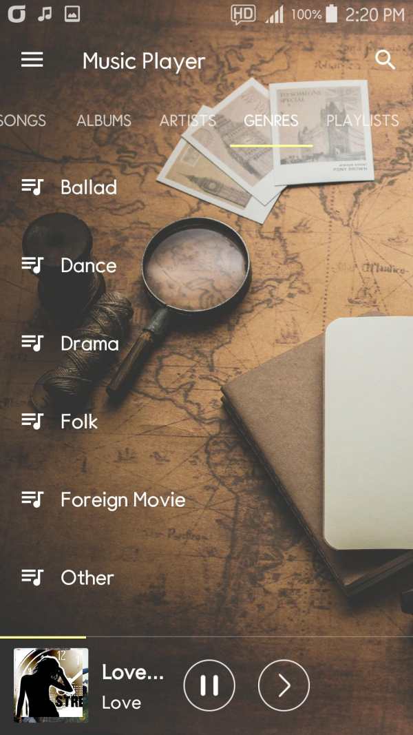 صورة فوتوغرافية مشغل الموسيقى screenshot 9