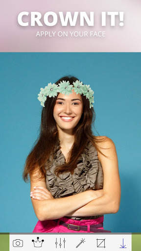 Flower Crown Photo Editor screenshot 4