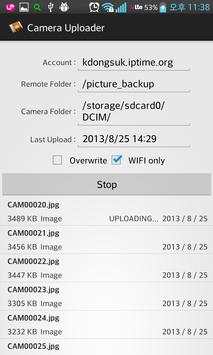 Camera Upload to FTP screenshot 4