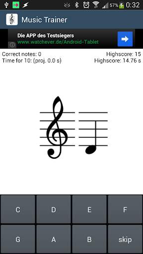 Music Trainer screenshot 1