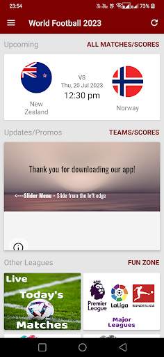 Football Live Scores 2024 screenshot 1