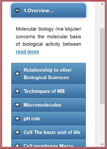 Basic Molecular Biology screenshot 1