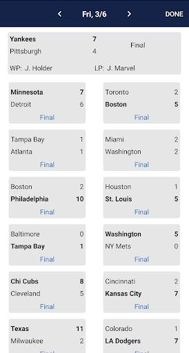 Baseball Team News - MLB edition screenshot 3