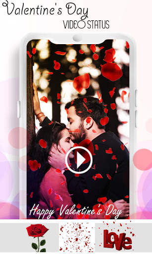 Valentine day Video Status Maker- image to video screenshot 2