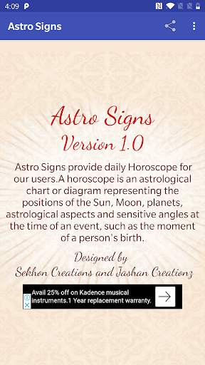 Astro Signs screenshot 4