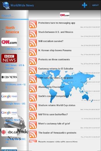WorldWide News screenshot 5