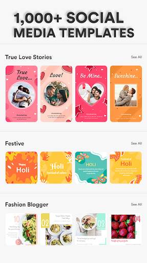 IndiGrid - Photo Editing, Templates & Grids Maker screenshot 3