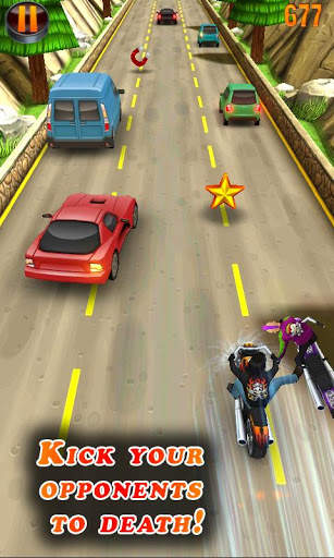 Deadly Moto Racing screenshot 2