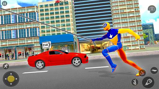 Spider Hero Gangster Game - Crime City Rope Hero screenshot 1