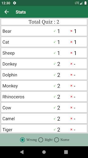 Learn Animals and Birds in English - Quiz screenshot 7