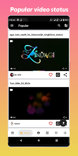 Vidstatus Video Status for Whatsapp download screenshot 3