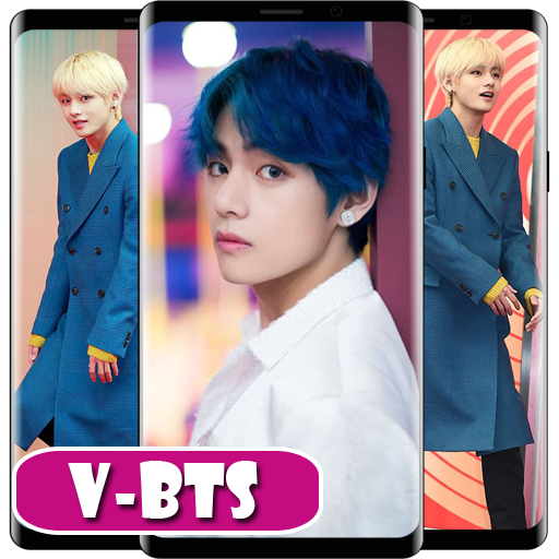 V Cute BTS Wallpaper HD icon